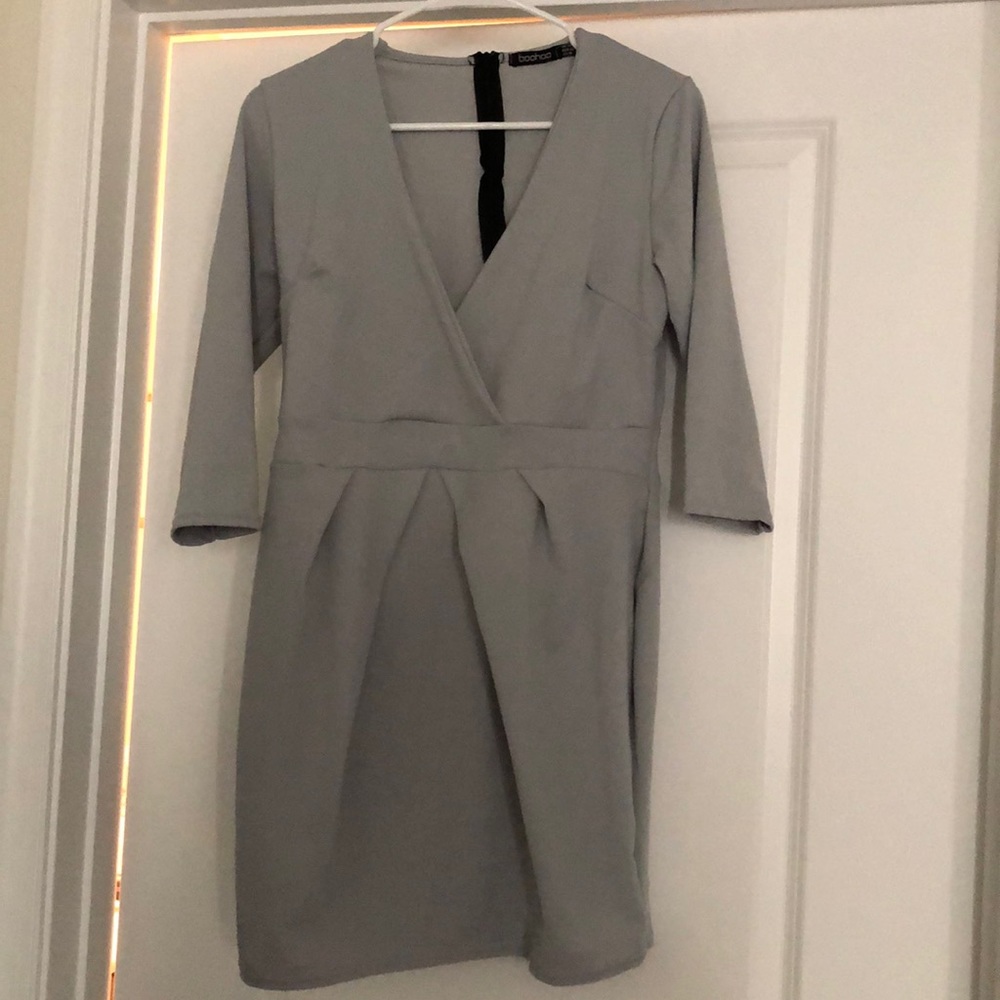 Chic gray dress